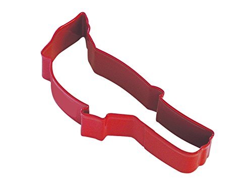 R&M Cardinal Cookie Cutter, 4.5-Inch, Red with Brightly Colored, Durable, Baked-on Polyresin Finish