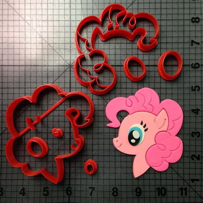 Little Pony Cookie Cutter Set 101 (4 inches) N2