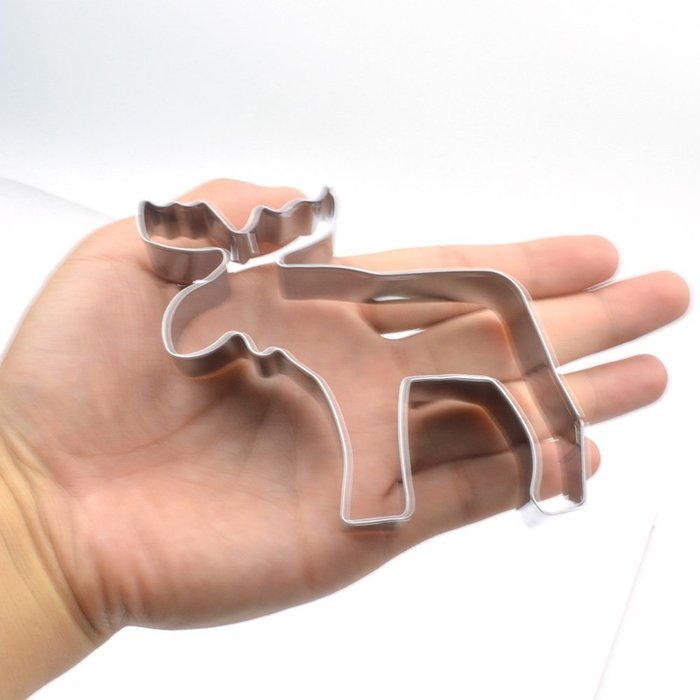 Elk Cookie Cutter - Stainless Steel N6