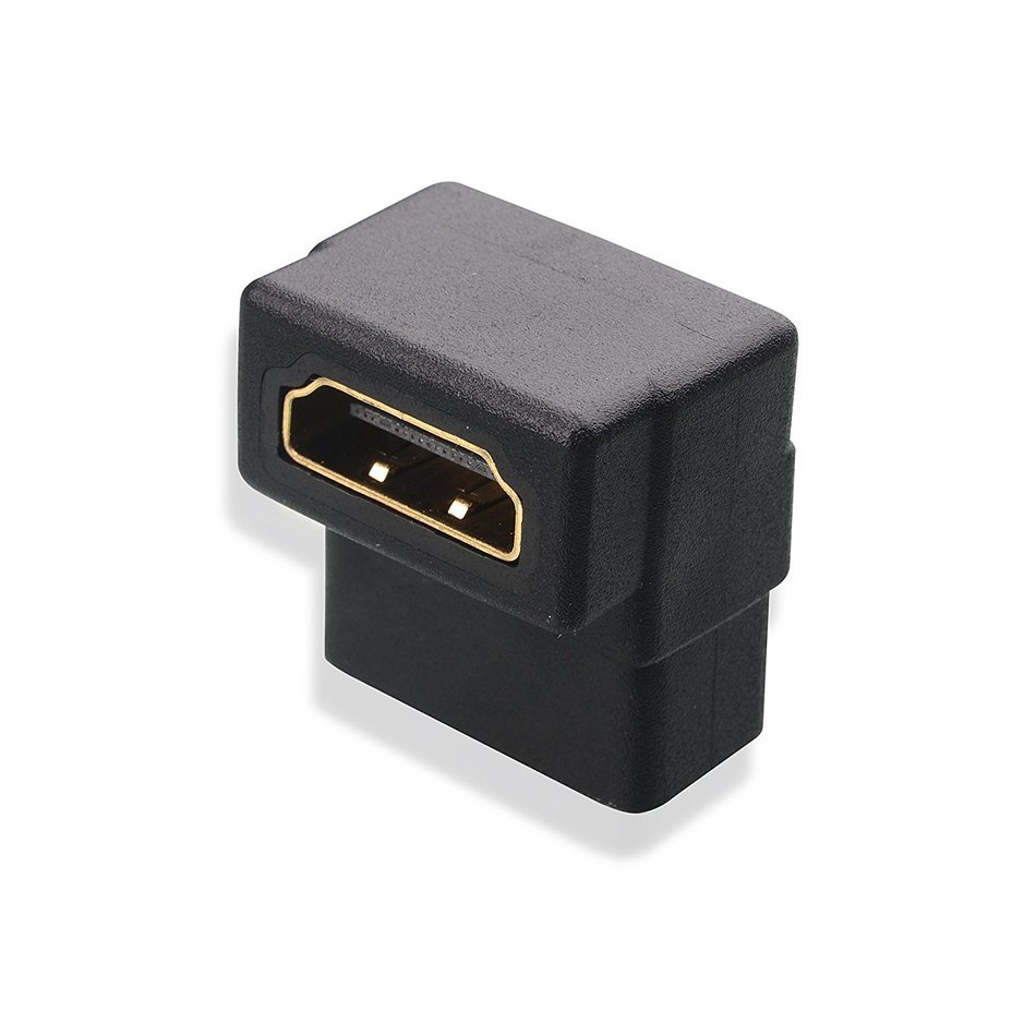 Cable Matters (2 Pack) Gold-Plated High Speed HDMI Female Coupler 3D & 4K Resolution-Ready N7