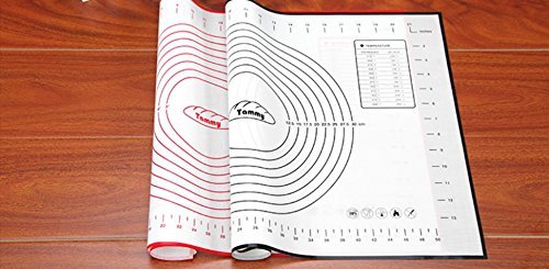 Baking Mat, KOOTIPS Premium Non-slip Silicone Pastry Mat Extra Large with Measurements for Silicone Baking Mat... N6
