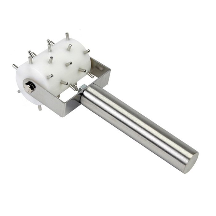 Roller Dockers Half size Plastic Barrel 3/8" Stainless Pin w/ stainless steel handle & plastic barrel w/ securely...
