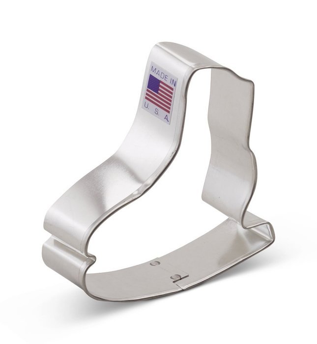Ann Clark Ice Skate Cookie Cutter - 3 Inches - Tin Plated Steel