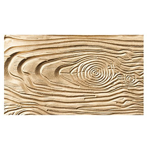 NY Cake Fondant Impression Mat, Wood Grain- Silicone