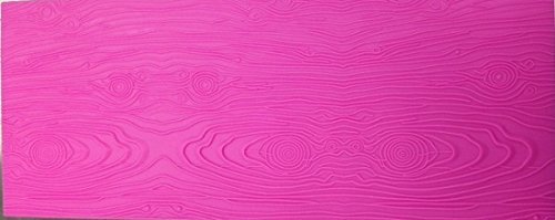 NY Cake Fondant Impression Mat, Wood Grain- Silicone N2