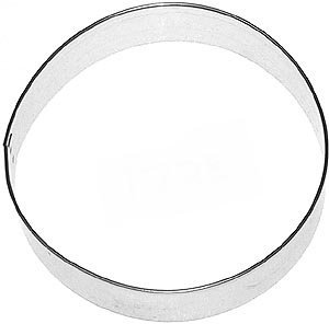 CybrTrayd RM-1728 R&M Biscuit Cutter 4", Metallic