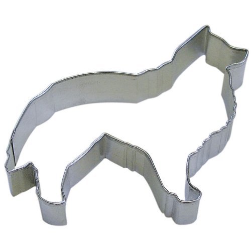 Collie Dog Tin Cookie Cutter 4.5" B1200x