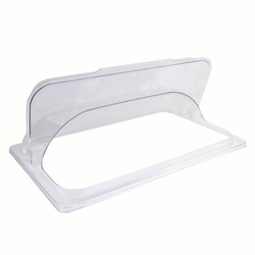 Winco C-DPF1 Polycarbonate Dome Flip Cover, Full Size