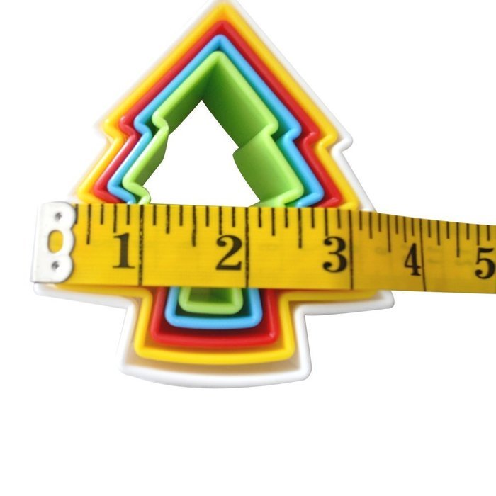 Stylish Home Bpa-free Plastic Cookie-cutter Multi-size Shapes Fruit, Vegetable, Cake, Tofu Cookie Cutter Set for... N10