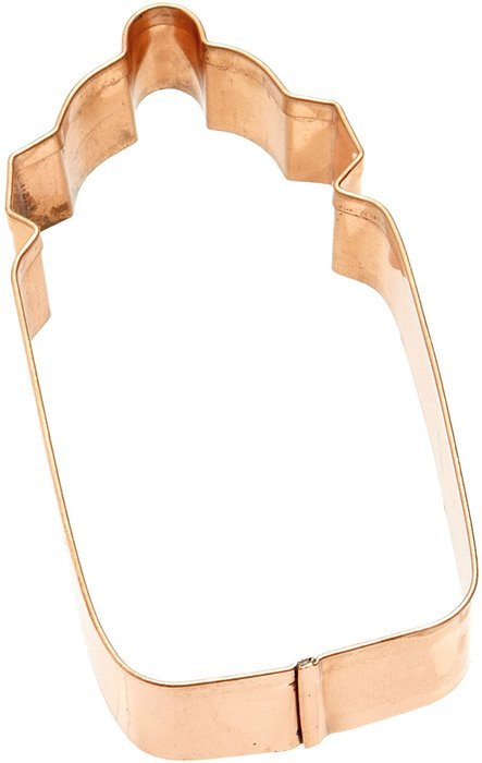 Old River Road Rubber Ducky Shape Cookie Cutter, Copper N3