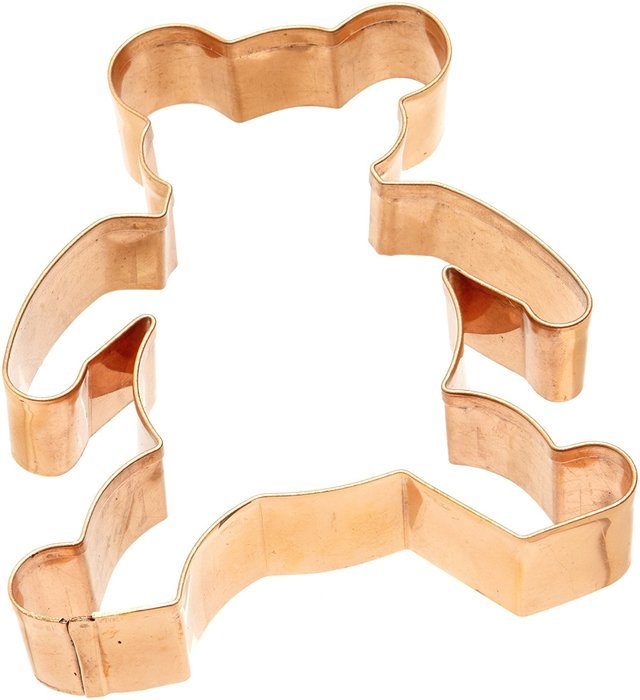 Old River Road Rubber Ducky Shape Cookie Cutter, Copper N4