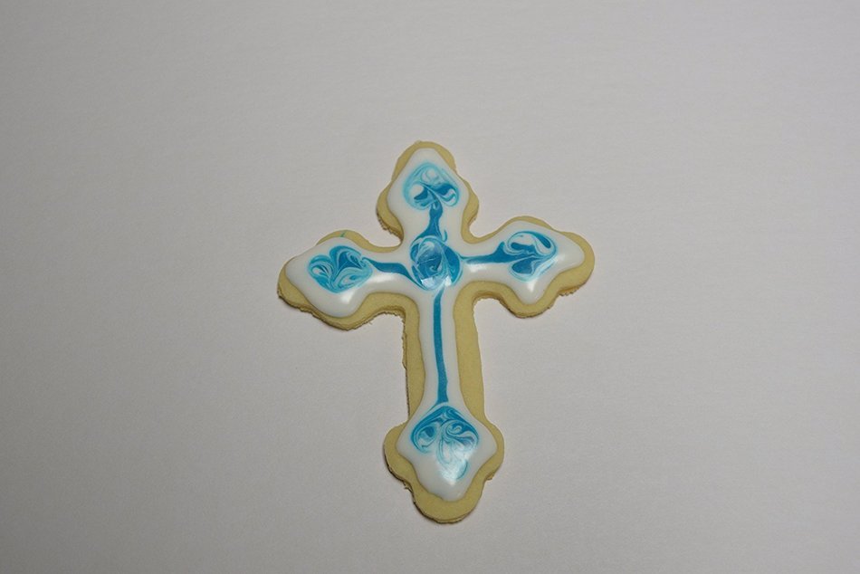 St. Nicholas's Cross Copper Cookie Cutter N4