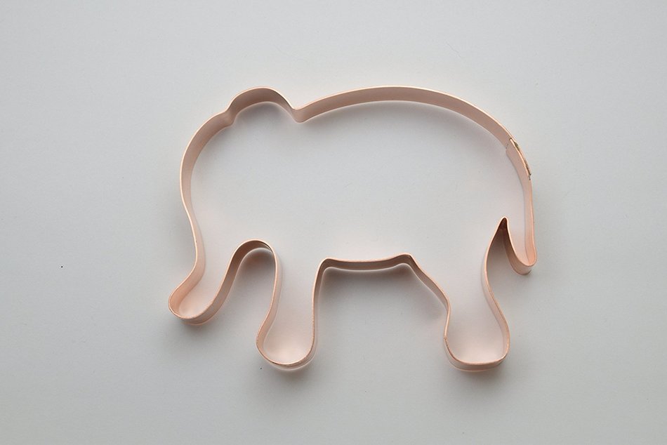 Cute Elephant Cookie Cutter N2