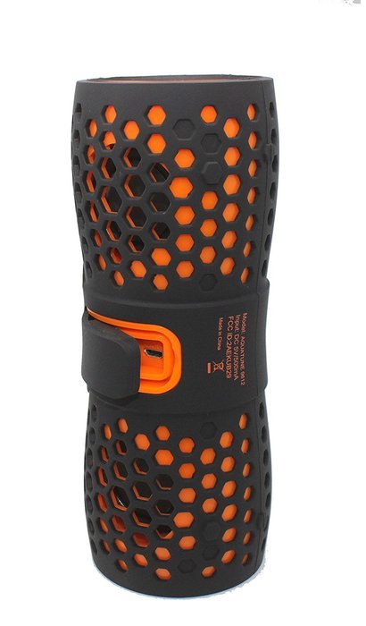 Yatra Aquatune 9612 - Portable Waterproof Rugged Wireless Bluetooth Speaker (Black) N2