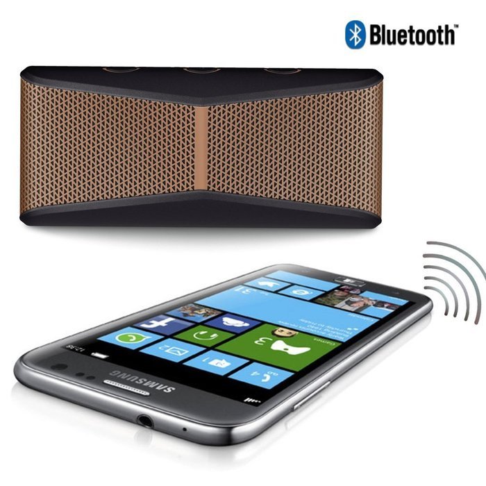 Logitech X300 Portable Bluetooth Speaker COPPER BLACK with Powerful Bass System and Built-in Rechargeable Battery N7
