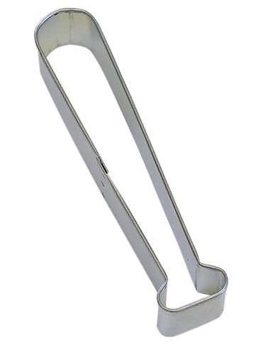 R&M Baseball Bat 4.5" Cookie Cutter in Durable, Economical, Tinplated Steel