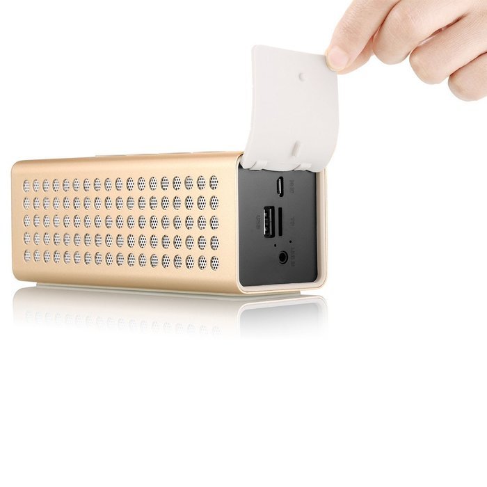 FSTgo A91 Mini Portable Wireless Bluetooth Speaker, Loud Volume 20W+, Built-in 4400mA Battery, Power Bank, Water... N6