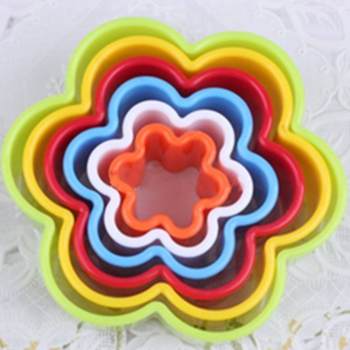 GoFriend&reg; Multi-shaped Plastic Cookie Cutters Cake Fondant Molds Mousse Ring and Biscuit Cutter Set Different... N31
