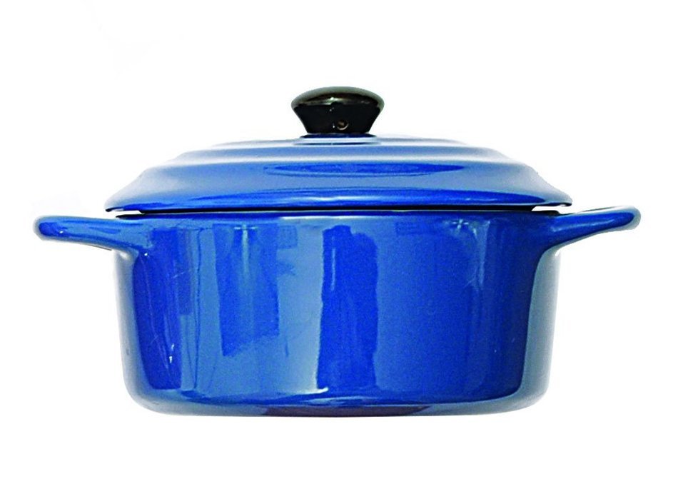 Mini Stoneware Round Personal Casserole Baker (Orange) N4