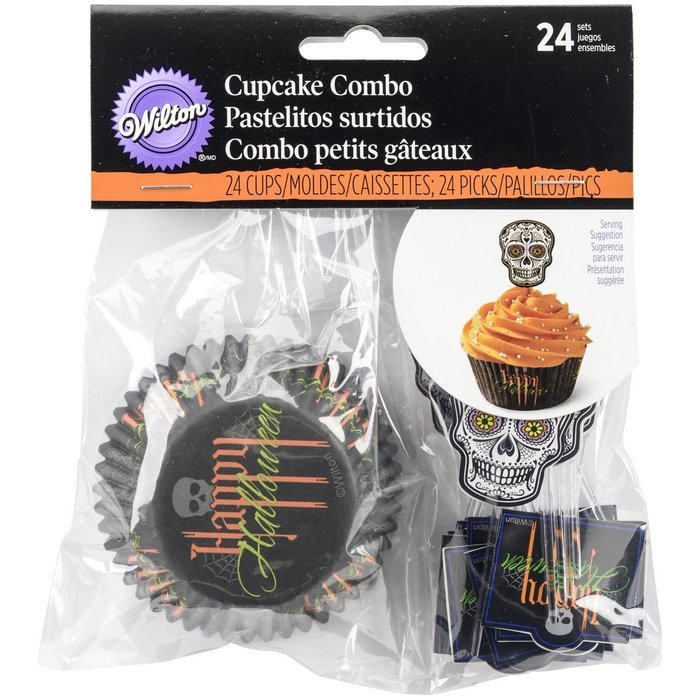 Wilton 415-3178 Deadly Soiree Cupcake Combo Pack, Assorted