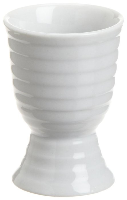 Kuchenprofi White Porcelain Egg Cup, 2-Inch by 2-3/4-Inch, Set of 6