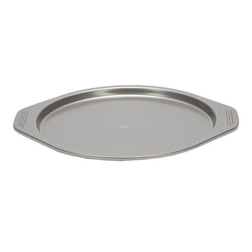Patisse Carat Round Pizza Pan Heavy Duty with Double Non-Stick Coating, Dark Grey Metallic