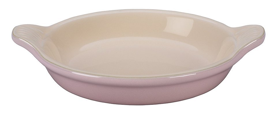 Le Creuset of America Stoneware Heritage Cr&egrave;me Brule Dish, 7 oz, Hibiscus