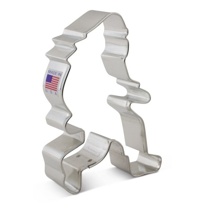 Ann Clark Sasquatch Big Foot Cookie Cutter - 4.4 Inches - US Tin Plated Steel