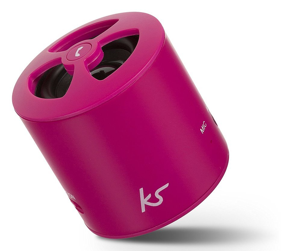 KitSound PocketBoom Universal Bluetooth Portable Speaker Compatible with Smartphones, Tablets and MP3 Devices... N9