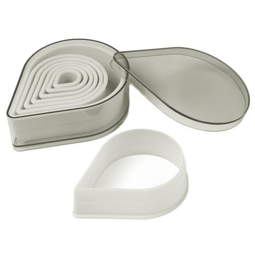 Fat Daddio's 8-Piece Teardrop Nylon Cutter Set