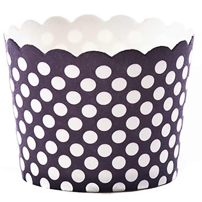 Simply Baked Small Paper Baking Cups & Cake Toppers, Red N17