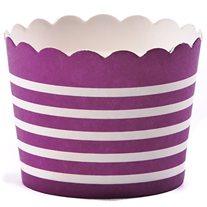 Simply Baked Small Paper Baking Cups & Cake Toppers, Red N19