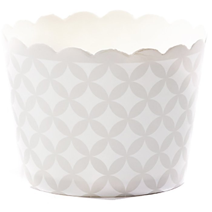 Simply Baked Small Paper Baking Cups & Cake Toppers, Red N20