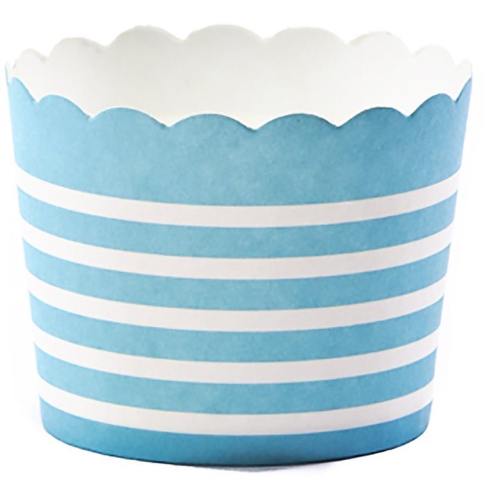 Simply Baked Small Paper Baking Cups & Cake Toppers, Red N34