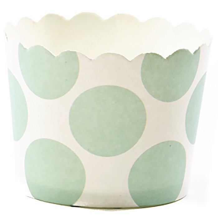 Simply Baked Small Paper Baking Cups & Cake Toppers, Red N41