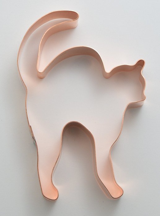 Scaredy Cat Halloween Cookie Cutter