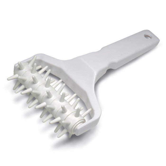 Umiwe Plastic Pizza Pie Pastry Dough Docker Pizza Roller Dough Pitter Baking Tool With Umiwe Accessory Peeler