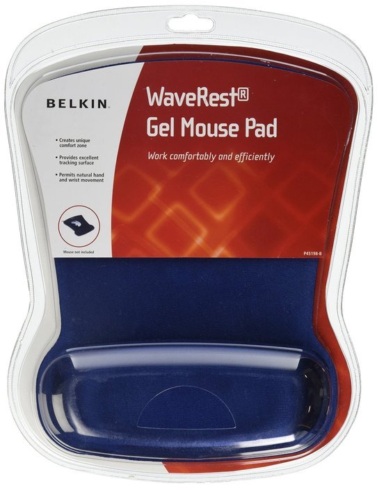 Belkin WaveRest Gel Mouse Pad (Silver)
