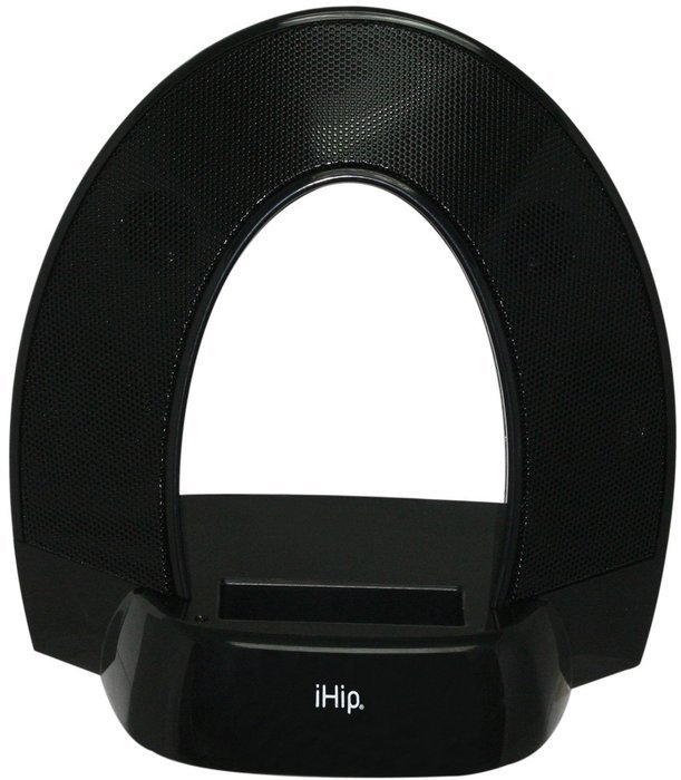 iHip IP-ARCH-BK Arch Speaker System - Retail Packaging - Black N2