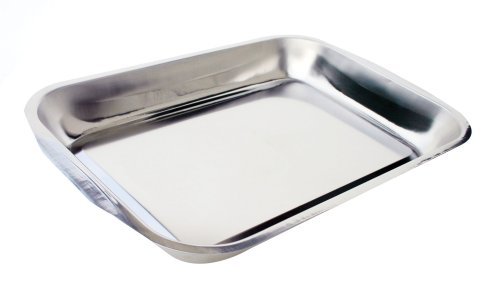 Johnson-Rose 16-1/4-Inch-by-11-Inch Stainless Steel Baking Pan