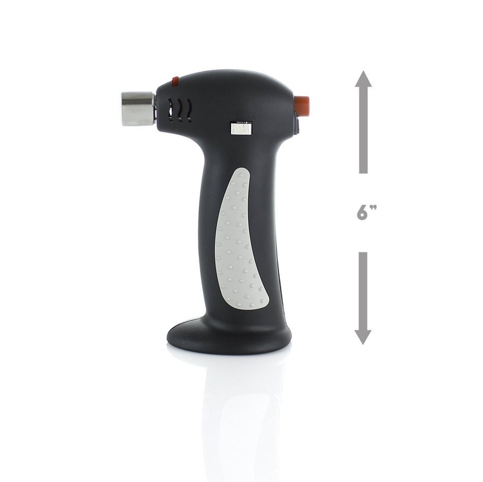 Molla MO78200 Molla Home Master Chef Creme Brulee Torch, Black, Gray, Silver, Red N2