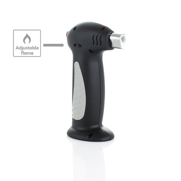 Molla MO78200 Molla Home Master Chef Creme Brulee Torch, Black, Gray, Silver, Red N5