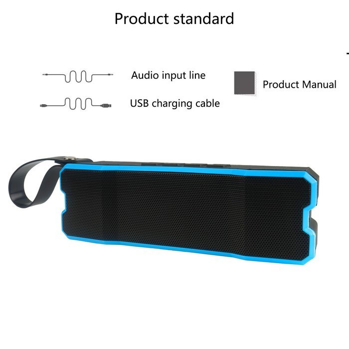 Evigreen Portable Wireless WIFI Speakers V4.0 IPX6 Waterproof Bass Sound Stereo Pairing Durable Design for iPhone... N6