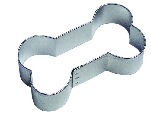 R&M Dog Bone 3.5" Cookie Cutter in Durable, Economical, Tinplated Steel