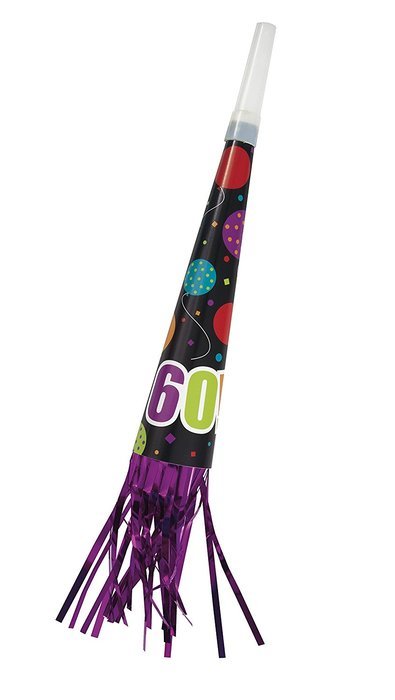 Birthday Cheer 60th Birthday Party Accessories Kit, 5pc N3