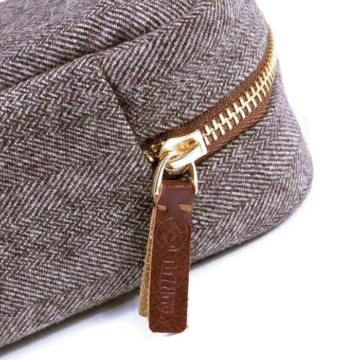 Tuff-Luv Herringbone Tweed NFC Travel Case for (JAM Heavy Metal, JBL Flip 2 & 3 , JVC SP-AD70-B, SONY SRS-X2 SRS-X33B...