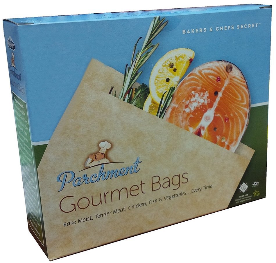 Best Quality Parchment Bags for cooking/Parchment Gourmet Cooking Bag, 12 Bags Per Pack