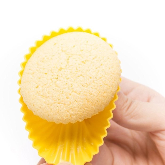CHICHIC 24 Pack Silicone Baking Cups, Cupcake Holder Set, Cupcake Liners, Baking Molds, Cake Muffin Cups, NonStick... N6