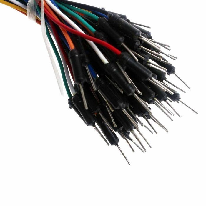 Z&T &reg; Solderless Flexible Breadboard Jumper Wires M/M 100 pcs N4