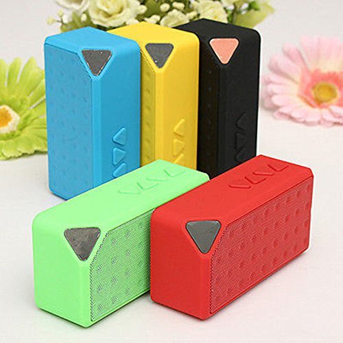 MINI Bluetooth Speaker X3 Style TF USB FM Wireless Portable Music Sound Box Subwoofer Loudspeakers with Mic speaker... N2